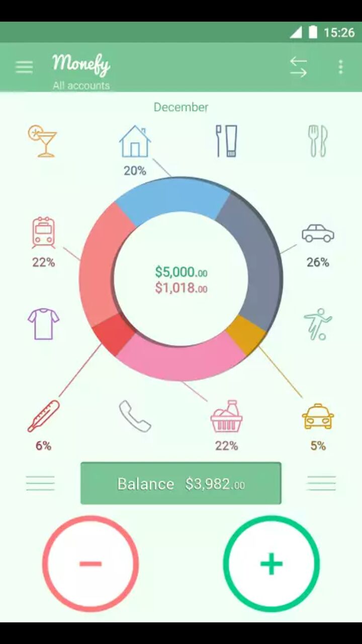 MONEFY app