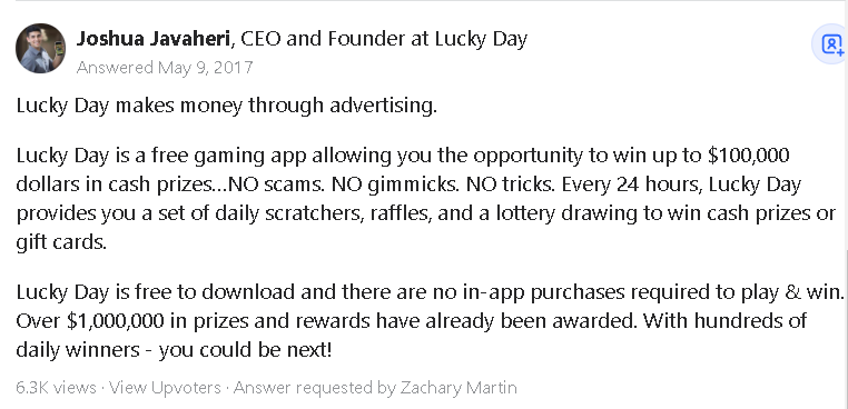 lucky day reviews 