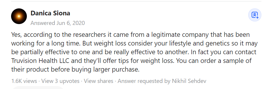 ruvy weight loss review